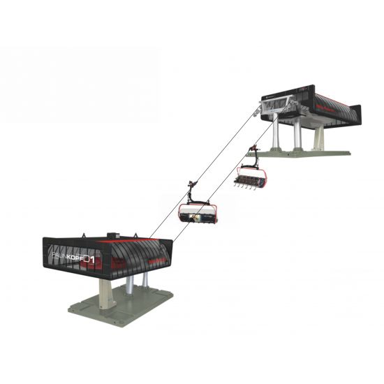 Elektrische Umlaufseilbahn - Profi Set Palinkopf | Maßstab 1:32 JC84484