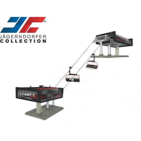 Elektrische Umlaufseilbahn - Profi Set Palinkopf | Maßstab 1:32