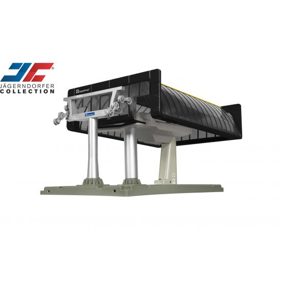 Bergstation Schwarz/gelb