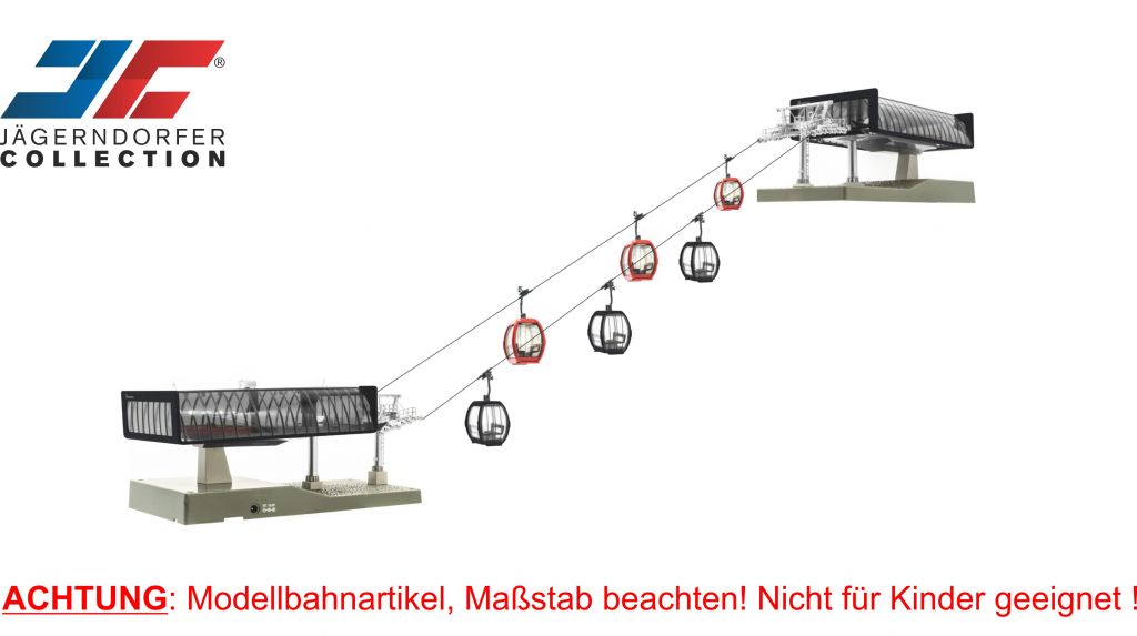 H0-Seilbahn (D-Line Set schwarz/rot) JC82492